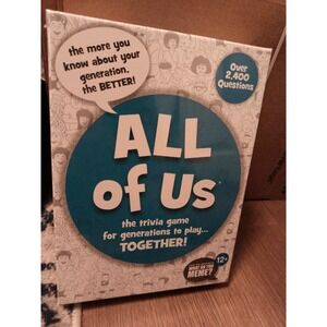 All Of Us The Trivia Game for Generations Play Together 2,400 Questions New Seal